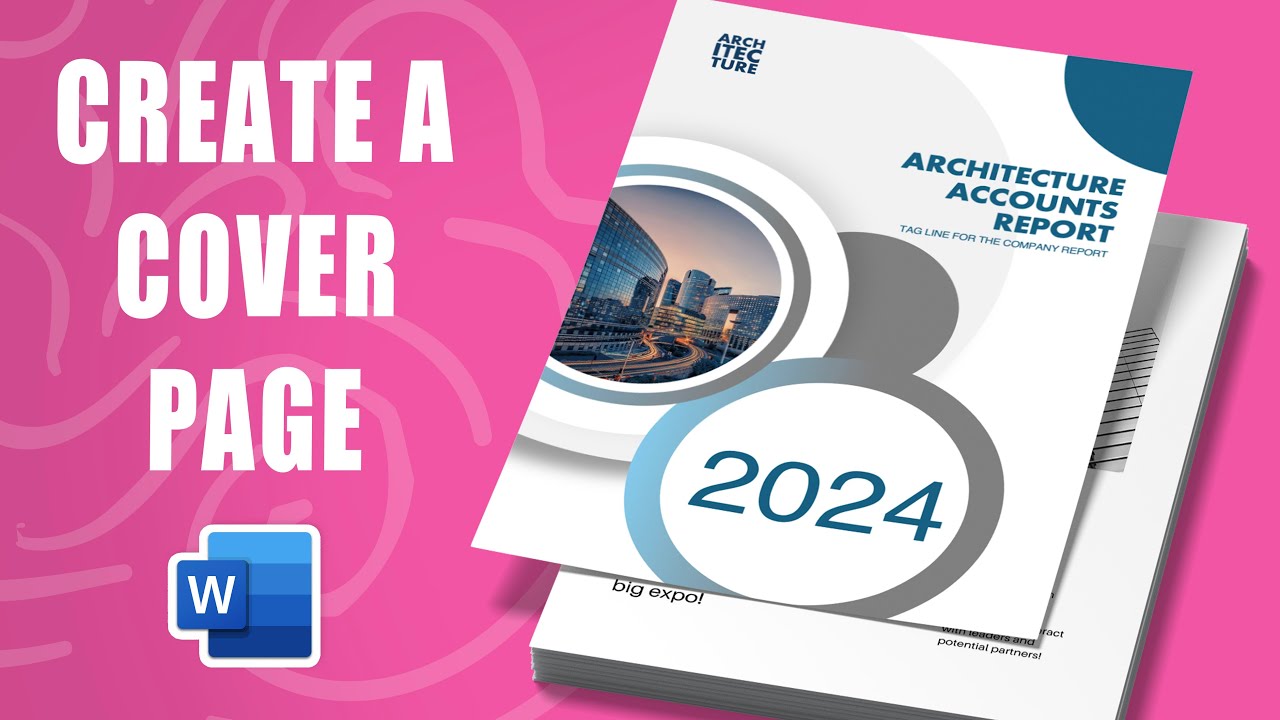 cara membuat cover page di word